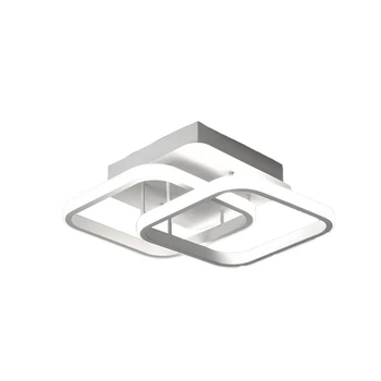 1 шт. Акриловая люстра в скандинавском стиле, современный белый потолочный светильник, светодиодный потолочный светильник для спальни, кухни, коридора, ресторана