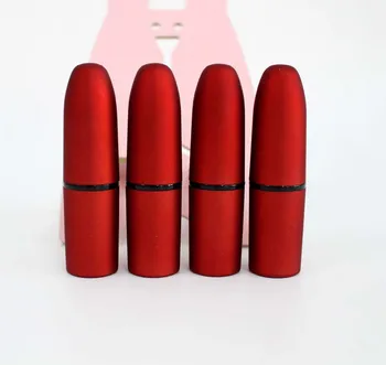 200шт пустой красный тюбик губной помады в форме пули, тюбик блеска для губ, Тюбик Бальзама для губ высшего качества с внутренним диаметром чашки 12,1 мм