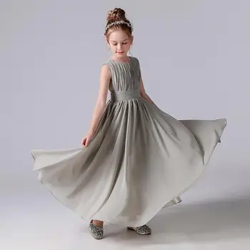 2023 Новое детское вечернее платье с бантом в испанском винтажном стиле для девочек на день рождения, крещение, Рождественские красные платья на Ид
