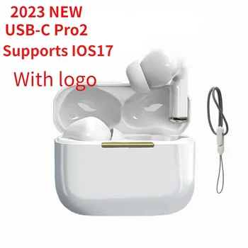 2023 Новые наушники USB-C TWS Bluetooth 5.3, поддержка беспроводных наушников IOS17 с сенсорным управлением, беспроводные наушники