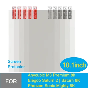 5/10 Шт. 3D-принтер 10,1-Дюймовый Протектор Экрана Для Anycubic M3 Premium Elegoo Saturn 2 Saturn 8K Sonic Mighty 8K Защитная Пленка