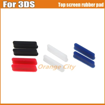50 комплектов = 100шт Для Консоли 3DS Резиновые Ножки Крышки Верхнего Экрана Замена Резиновых Прокладок для Аксессуаров Nintend 3DS