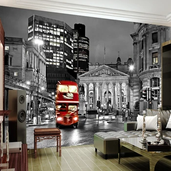 beibehang papel de parede Пользовательские 3D стерео обои Европейская улица городской фон настенная живопись гостиная обои для спальни