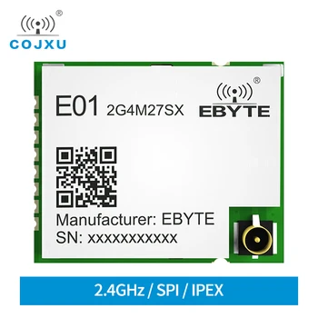 E01-2G4M27SX Nordic nRF24L01P 2,4 ГГц 27 дБм 500 МВт Диапазон 2200 м Печатная Антенна SMD SPI RF Модуль