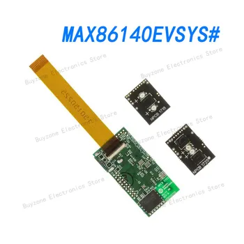 MAX86140EVSYS # Оценочная плата, оптический пульсоксиметр MAX86140 и датчик частоты сердечных сокращений, возможность записи данных