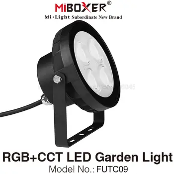 Miboxer 18W RGBCCT LED Garden Light FUTC09 Smart Водонепроницаемый IP66 Газонный Светильник Переменного тока 110V 220V Наружная Лампа 2.4G Дистанционное /Голосовое управление