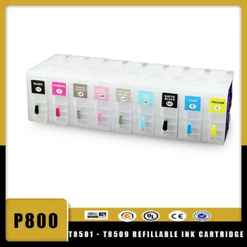 T8501 - T8509 Пустой Многоразовый Чернильный Картридж Для принтера Epson SureColor p800 SC-P800