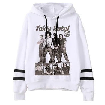 Tokio Hotel толстовки женские 2023 уличная одежда Рубашка С Капюшоном женский Зимний Капюшон