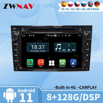 Автомагнитола для Opel Vauxhall Astra H Carplay Android 2 Din Автомобильный экран Мультимедиа Авто GPS Аудио головное устройство Стерео беспроводное