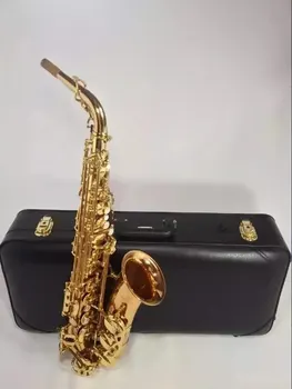 Альт-саксофон Yanagisawa W01, саксофон, покрытый золотым лаком, со всеми аксессуарами