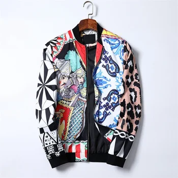 Бомбер в стиле хип-хоп с леопардовым принтом Мужская уличная одежда Модный бренд Label Varsity 2023 Женская Осенняя куртка для колледжа Унисекс