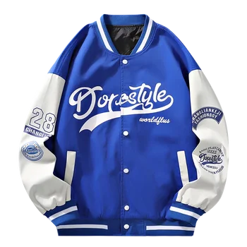Весенне-осенний новый бейсбольный костюм, куртка, мужское пальто y2k, модная свободная повседневная зимняя модная куртка