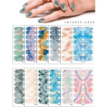 Зеленый синий Европа и Соединенные Штаты наклейка для дизайна ногтей с мраморной текстурой, тиснение, украшение ногтей, набор наклеек для ногтей, набор наклеек для ногтей