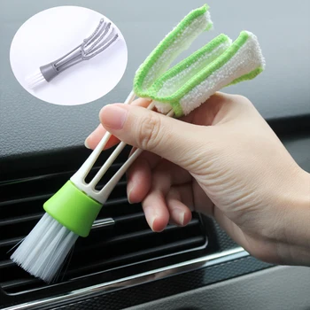 Инструменты для чистки автомобиля Щетка для чистки автомобиля Принадлежности для автомобильной клавиатуры Универсальная чистящая щетка Вентиляционная щетка Щетка для чистки