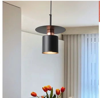 Маленькая люстра в скандинавском минималистичном стиле, современная 2023, новая прикроватная тумбочка для главной спальни, фойе, столовая, светильники