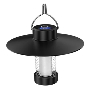 Многофункциональная световая башня Campinglight с магнитным основанием, походный фонарь USB, Инструменты для наружного освещения