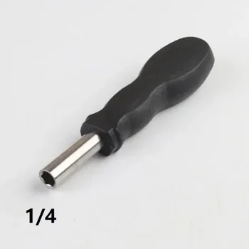 Многофункциональная Шестигранная ручка отвертки из высококачественного сплава · Мягкая и прочная резиновая ручка-тыква диаметром 6,35 мм
