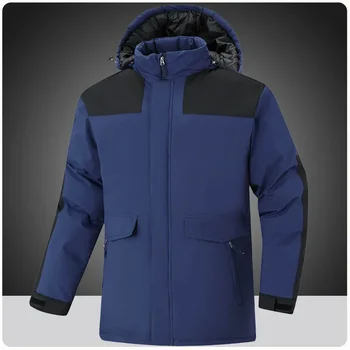 Мужская водонепроницаемая лыжная куртка, теплое зимнее пальто, женская ветровка для горных походов, походов на рыбалку, верхняя одежда с капюшоном