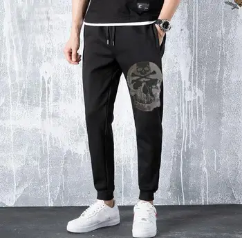 Мужская одежда Уличная одежда Спортивные штаны со стразами Мужские брендовые спортивные брюки