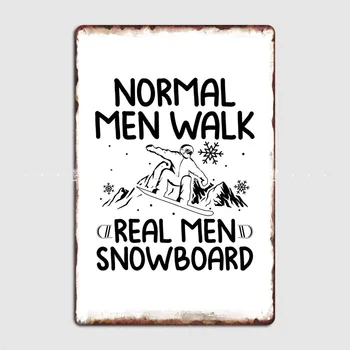 Мужчины-сноубордисты, Отец, Плакат с папой, Металлическая табличка, классические таблички, плакаты с жестяной вывеской паба на стене