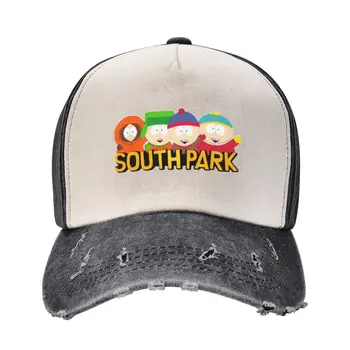 Одежда из мультфильма Southpark с аниме Для мужчин и женщин, бейсболка, потертые кепки, шляпа, модные головные уборы для гольфа, бега на открытом воздухе
