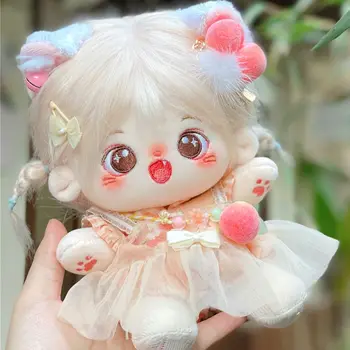 Оригинальный дизайн, одежда серии Cute Sweet Peach, костюм куклы из плюша 20 см, костюм для косплея, подарок Kawaii на День рождения, Kpop