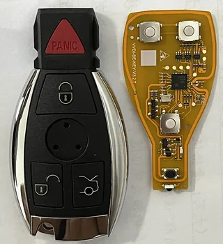 Печатная плата Xhorse V3.2 BGA Для Mercedes Benz VVDI Smart Be Key 315/433 МГц Регулируемая Улучшенная Желтая Плата