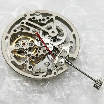 Полый механический механизм с автоматическим скелетоном, замена часового механизма TY2809, запчасти для инструментов для ремонта часов, инструменты для часовщиков