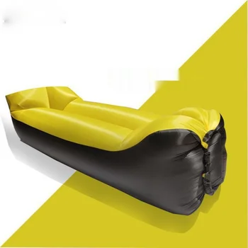 Тип подушки Надувной диван с подушкой Уличный портативный ленивый диван, надувная кровать Con Almohada, складная надувная кровать с подушкой