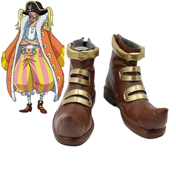 Цельный Клоун Багги Джокер Обувь для косплея Сапоги Аксессуар для костюма на Хэллоуин Реквизит