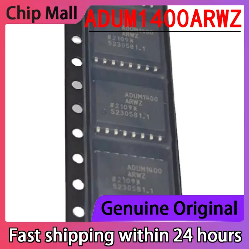 1 шт. Новый четырехканальный цифровой чип-изолятор ADUM1400ARWZ в упаковке SOP-16 в наличии Изображение 0