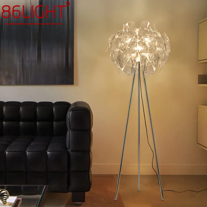 8686LIGHT Современный винтажный торшер, креативный простой светодиодный светильник, декоративный для дома, гостиной, спальни Изображение 0