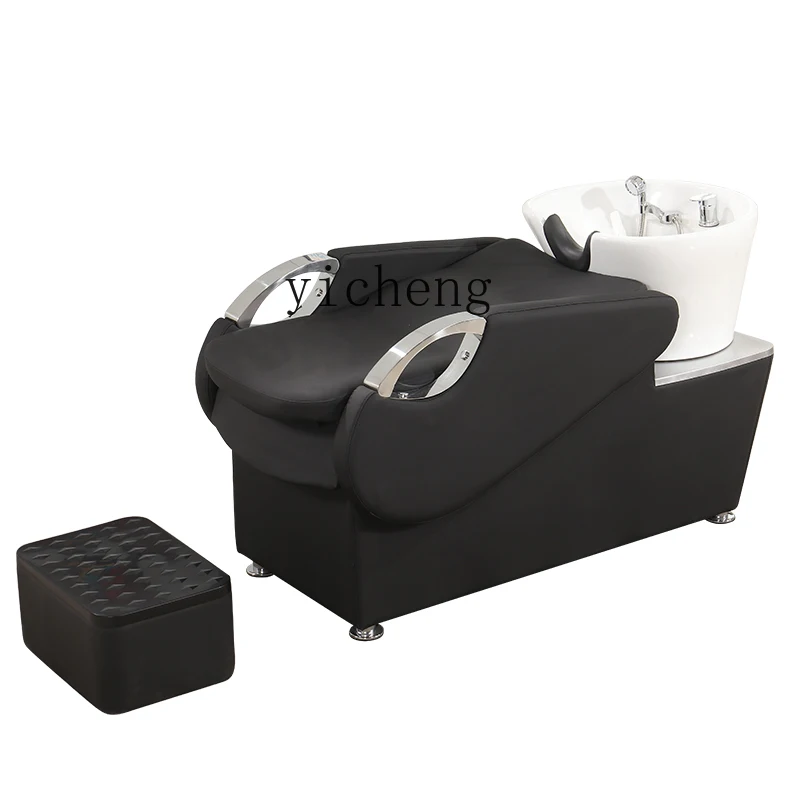 XL Шампуневое кресло для парикмахерской, Специальное парикмахерское кресло для мытья шампунем, кровать, лежащая наполовину Изображение 0