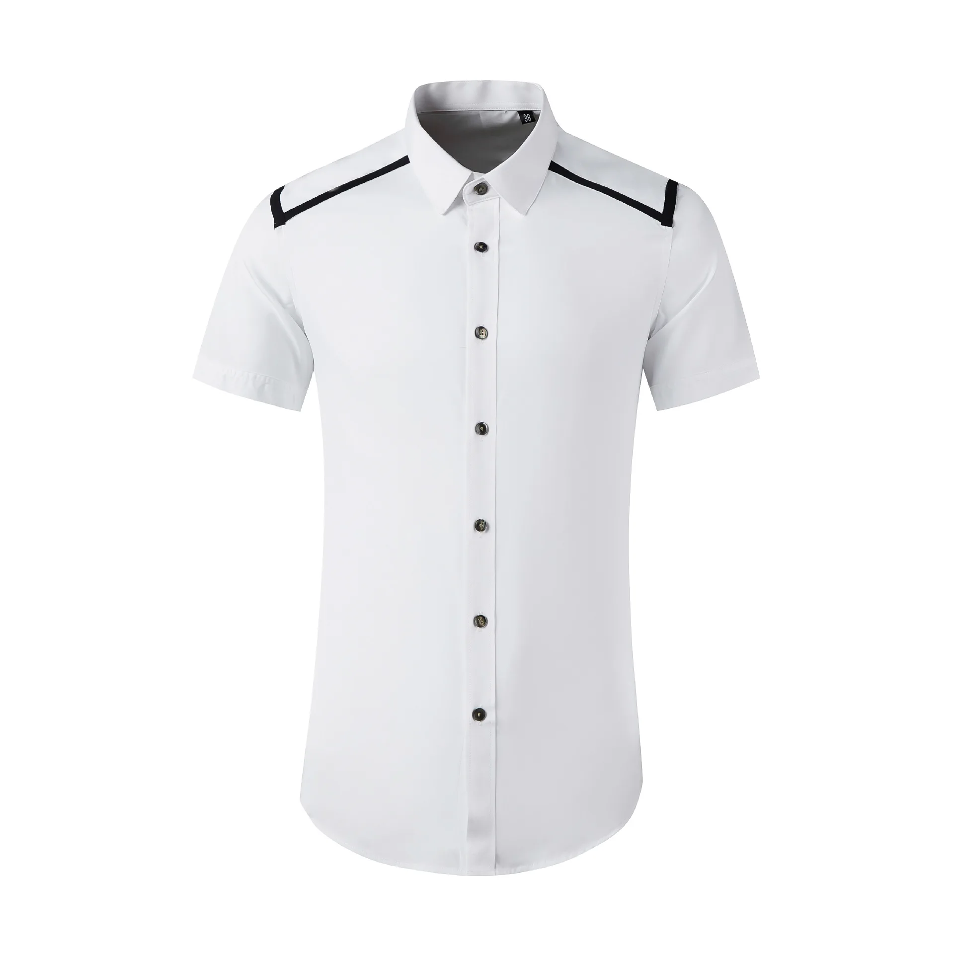 Высококачественные Роскошные ювелирные изделия Дешевая цена Мужская рубашка Поло с коротким рукавом Мужская рубашка Поло Изображение 0