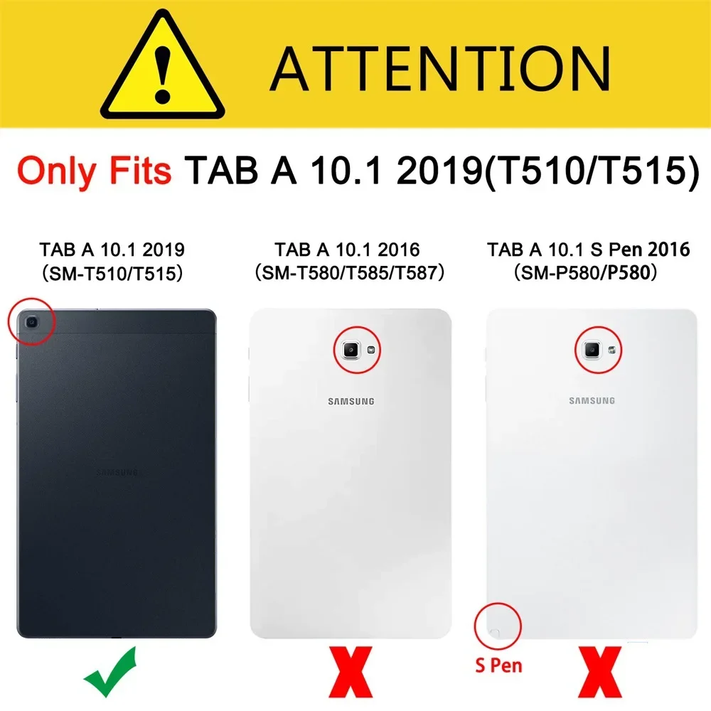 Закаленное Стекло для Samsung Galaxy Tab A 10.1 2019 T510 T515 SM-T510 SM-T515 Защита Экрана От Царапин Защитная Стеклянная Пленка Изображение 1