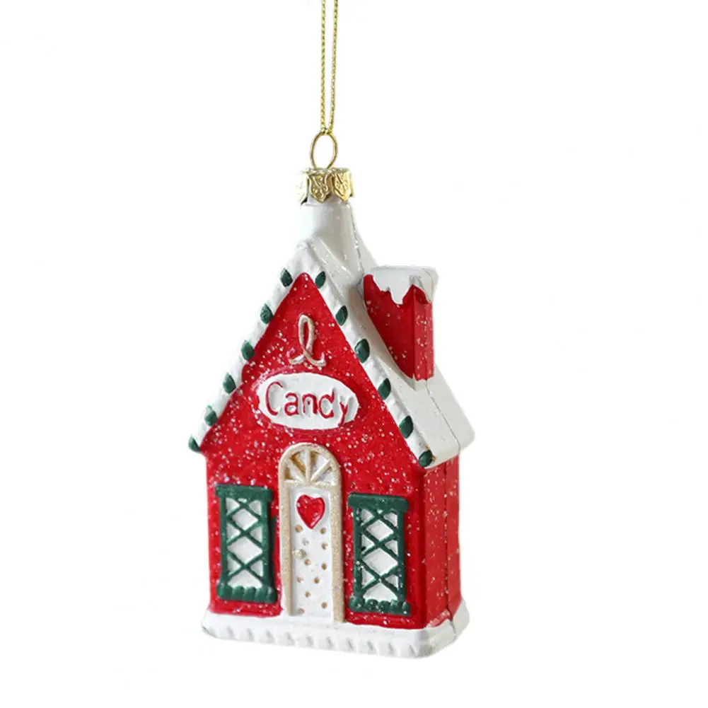 Рождественский орнамент, яркая подвеска в виде Рождественской елки на шнурке, Подвесное украшение в праздничной рождественской тематике для украшения вечеринки. Изображение 1