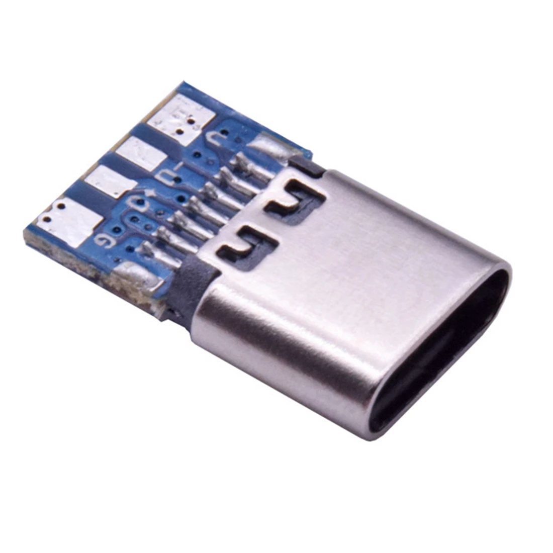 10 Шт Разъем USB 3.1 Type C, 14-контактный Разъем-розетка, Сквозные отверстия, Печатная плата 180, Вертикальный экран USB-C1 Изображение 2