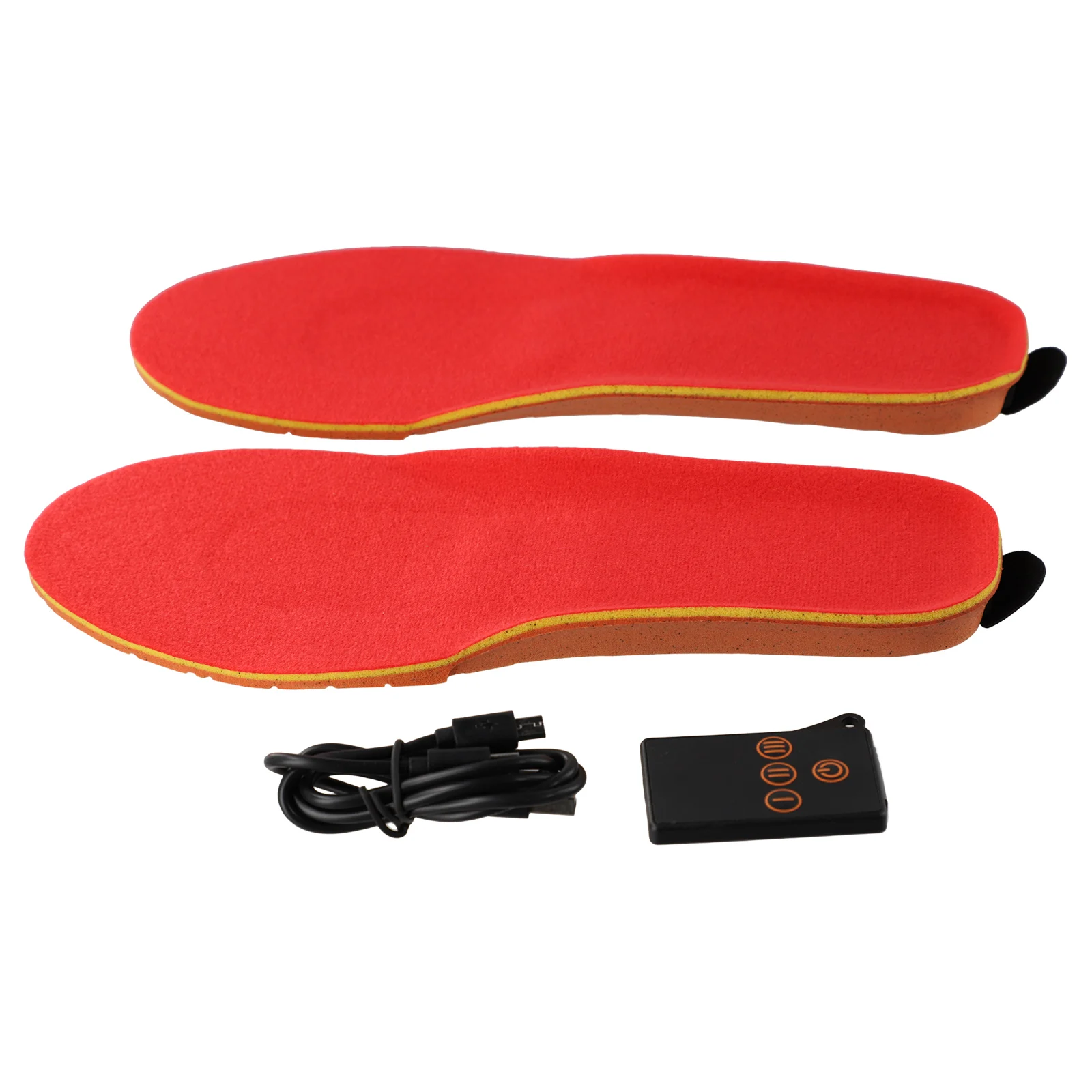 USB-стельки с подогревом для обуви Беспроводное управление Высокая эффективность нагрева Комфортное и дышащее зимнее тепло для ног Изображение 2