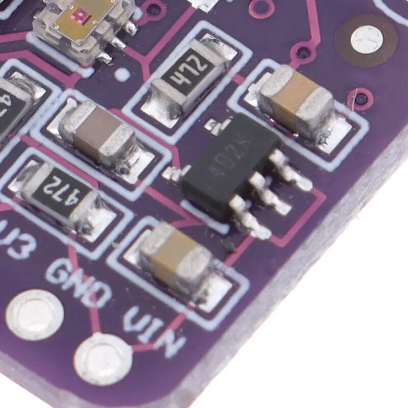 Цифровой датчик цвета RGB, ИК-фильтр, белый светодиодный модуль TCS34725 для Arduino EFW CH Изображение 4