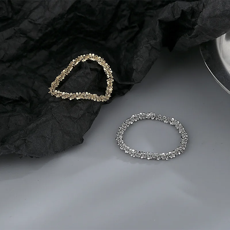 Evimi Серебро 925 пробы, Золотое Сверкающее кольцо для женщин, Цепочка Starlight Galaxy для девочек, Офисные ювелирные изделия, прямая поставка Оптом Изображение 5