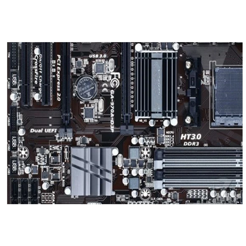 Используется AM3 + AM3b Для AMD 970 GA-970A-D3P 970A-D3P Компьютер USB3.0 SATA3 Материнская плата AM3 DDR3 Настольная материнская плата Изображение 5