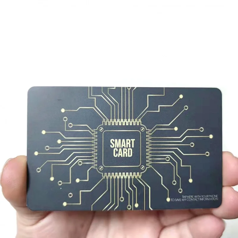 По индивидуальному заказу.продукт.Программируемый 144-байтный NFC-чип Прозрачная визитная карточка NFC Изображение 5